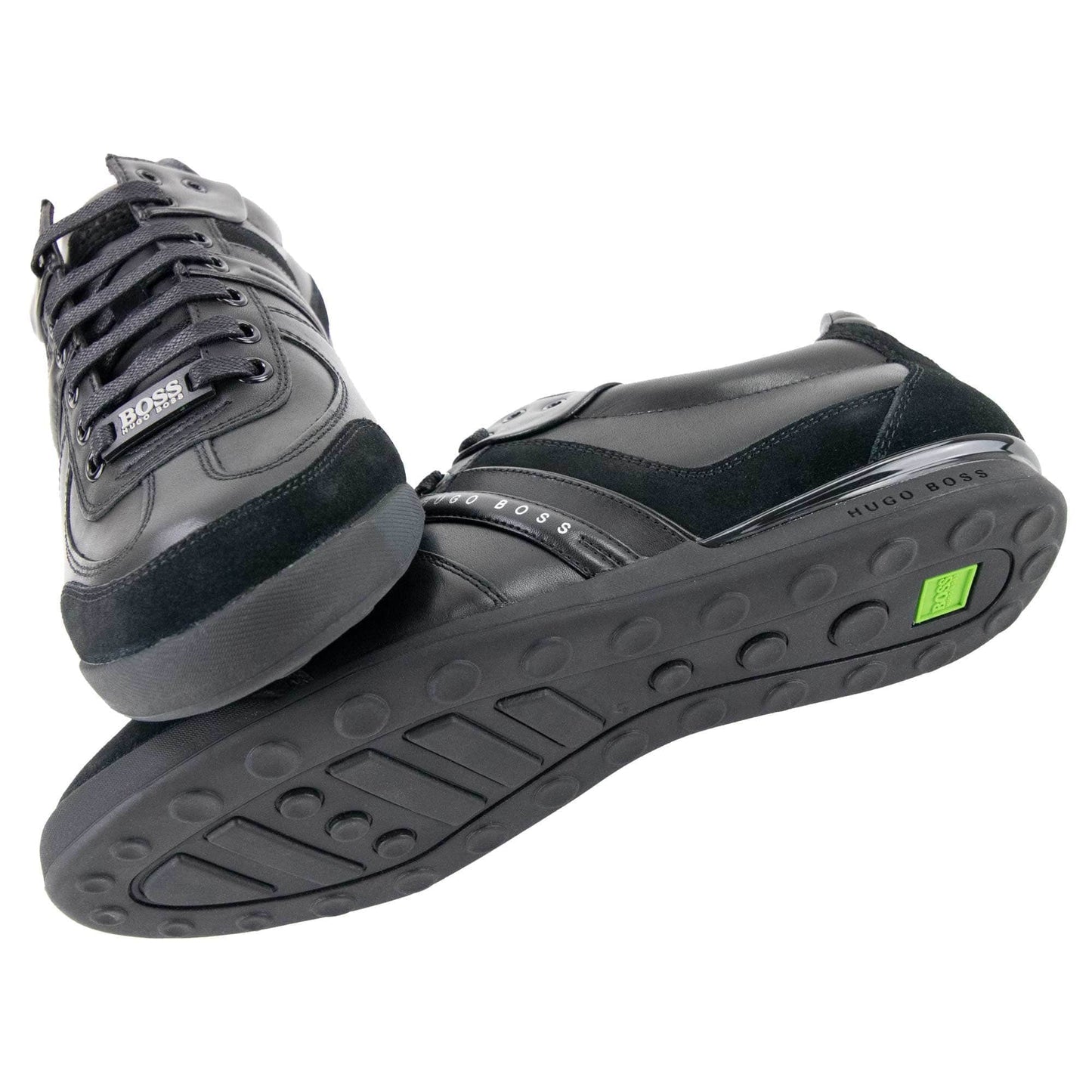 Hugo Boss Aki Low Top Trainers Black 001