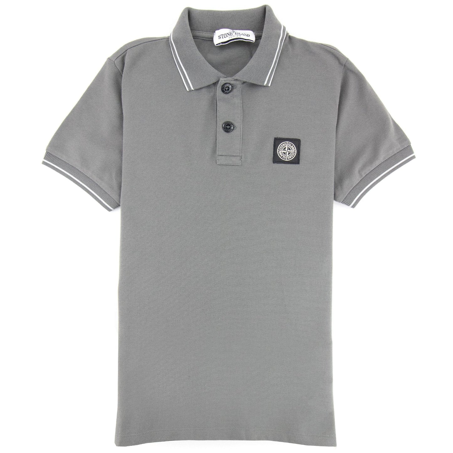 Stone Island Polo SS Kids Grey