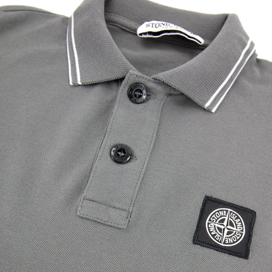 Stone Island Polo SS Kids Grey