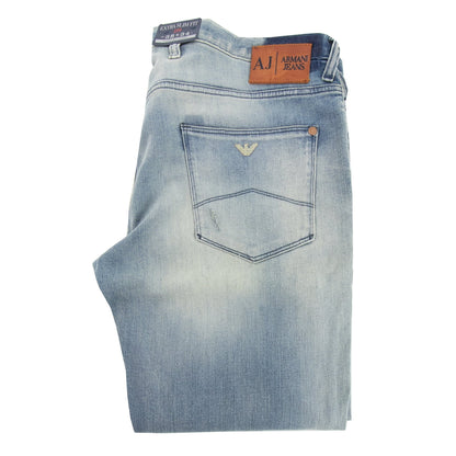 Armani Jeans J10 Ex Slim Fit Stonewash Jean Denim