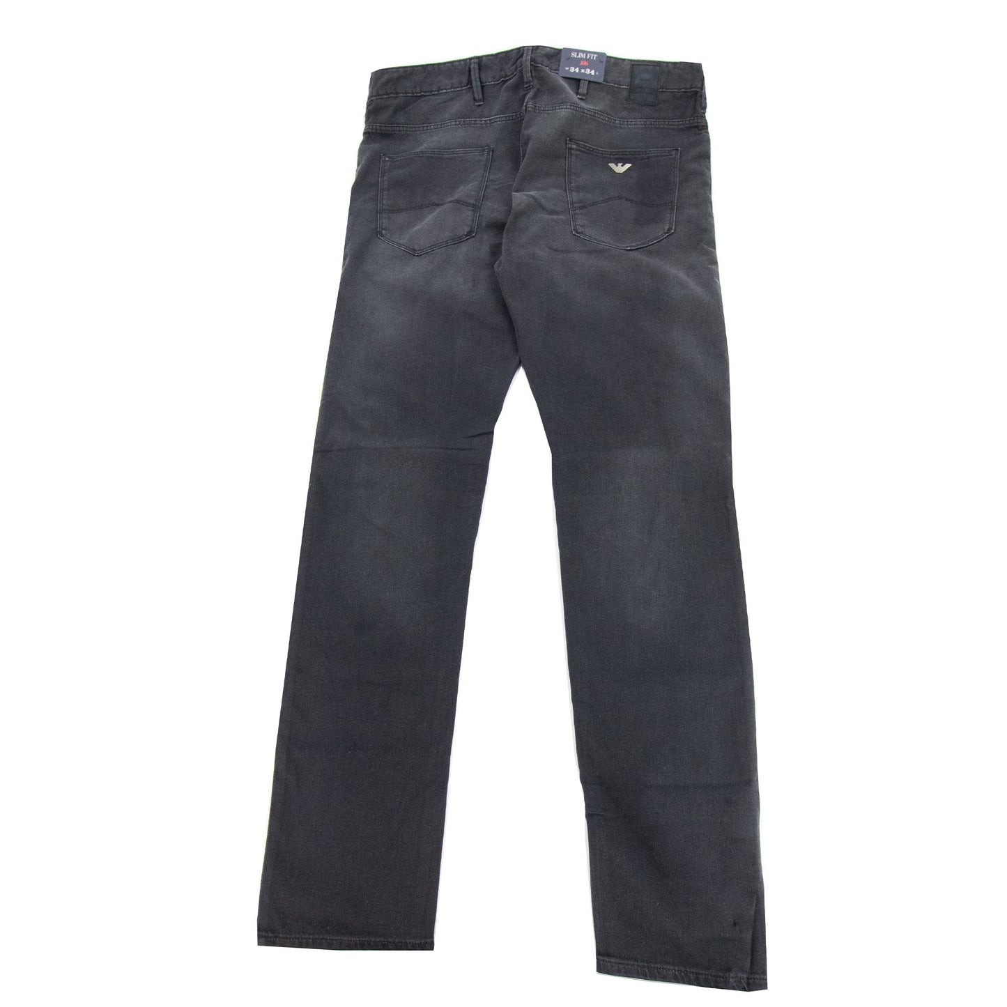 Armani Jeans Slim Fit J06 Black Soft Denim Black Denim 900
