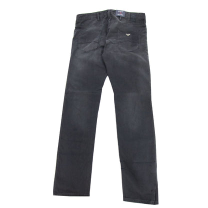 Armani Jeans Slim Fit J06 Black Soft Denim Black Denim 900