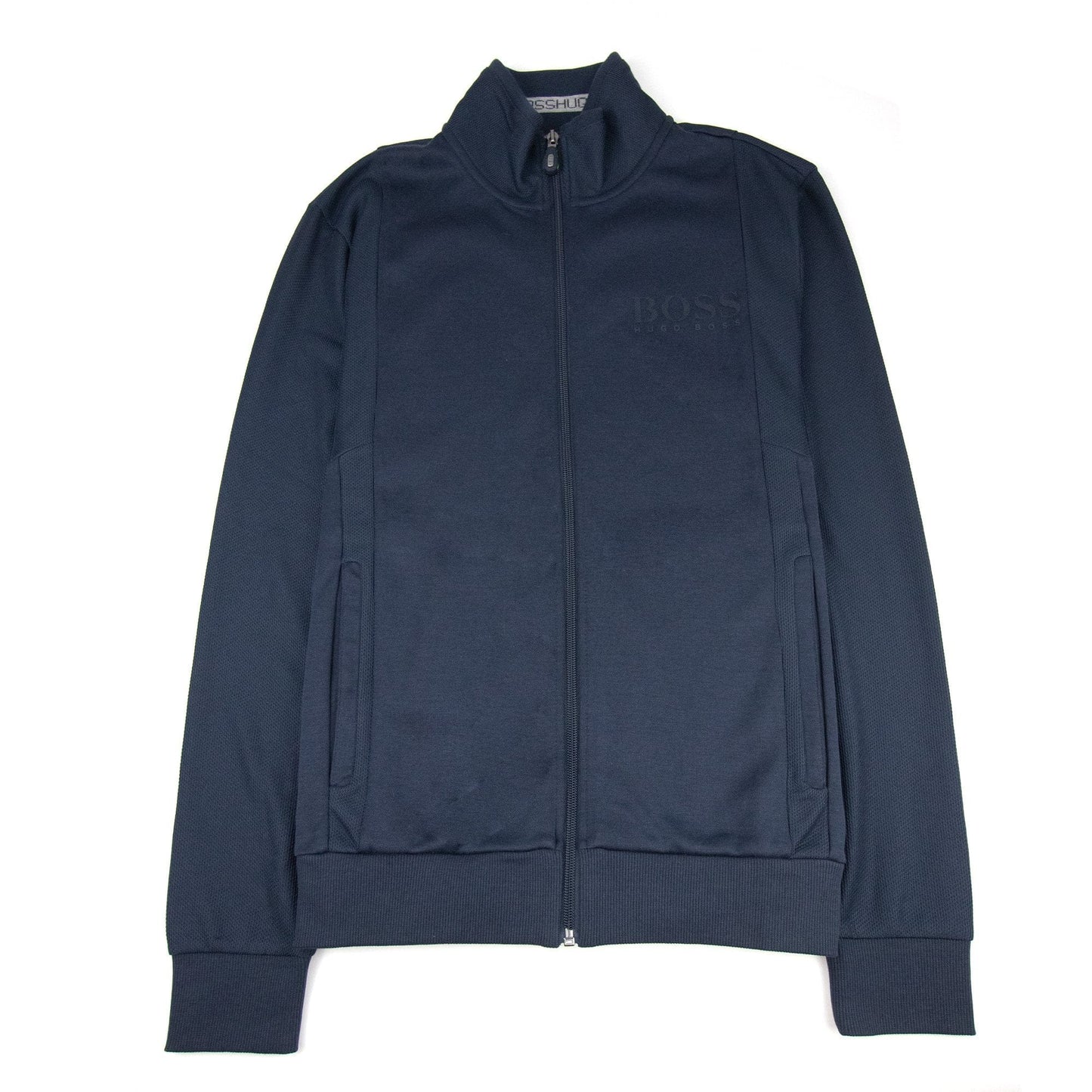 Hugo Boss Hugo Boss Full Zip Funnel Neck Navy 410