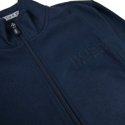 Hugo Boss Hugo Boss Full Zip Funnel Neck Navy 410