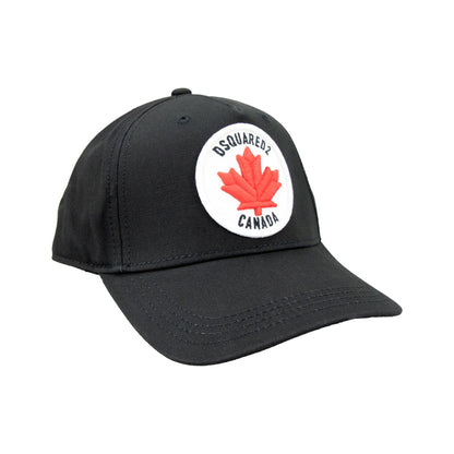 Dsquared2 Kids Canada Leaf Cap Black