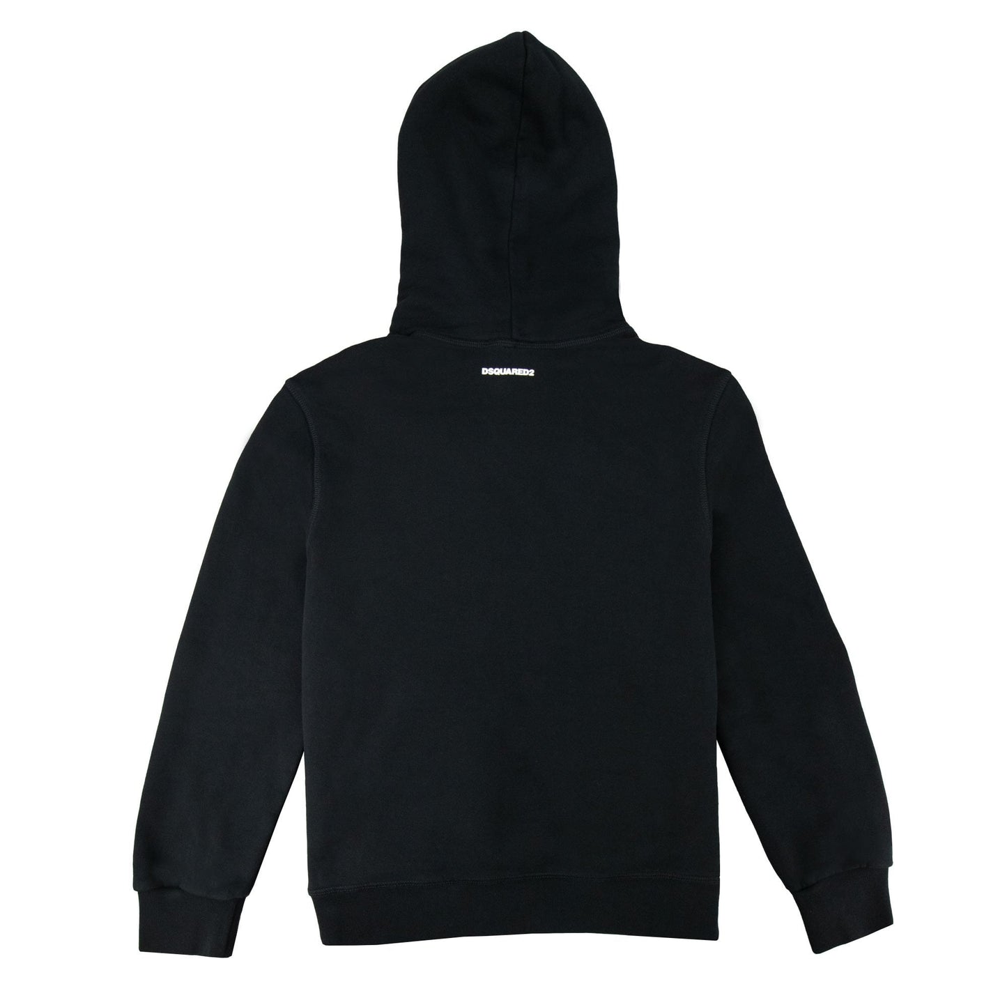 Dsquared2 Kids Faded DSQ2 Hooded Sweat Black