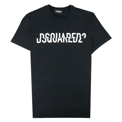 Dsquared2 Kids Dsquared Interrupted Tshirt Black