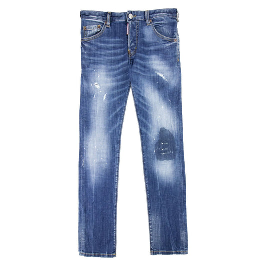 Dsquared2 Kids Caten Heated Cool Guy Jean Denim