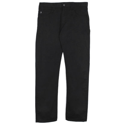 Emporio Armani J45 Regular Fit Chinos Black 999