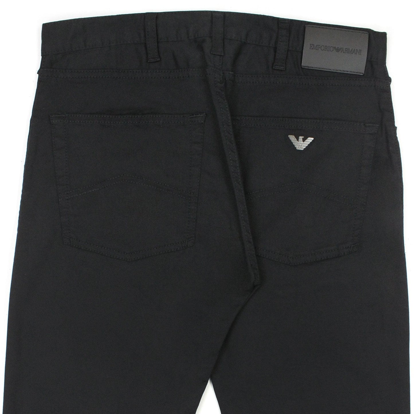 Emporio Armani J45 Regular Fit Chinos Black 999
