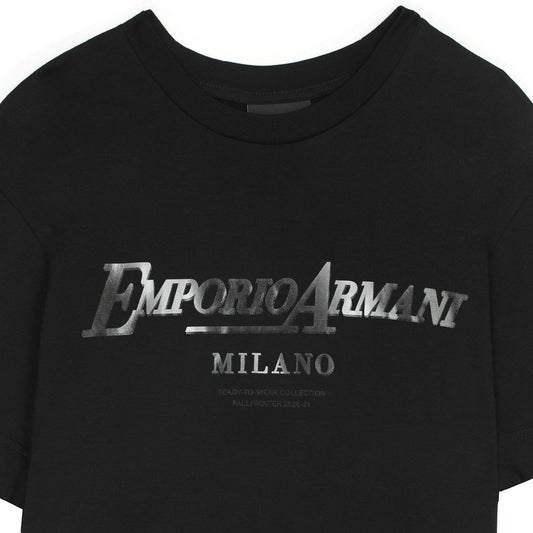 Emporio Armani Ready To Wear Logo T Shirt Black 999