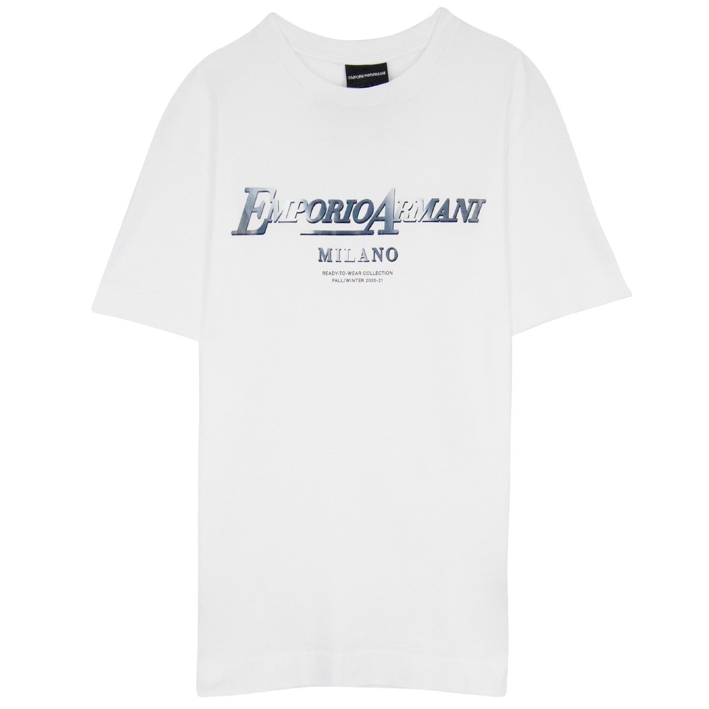 Emporio Armani Ready To Wear Logo T Shirt White 001
