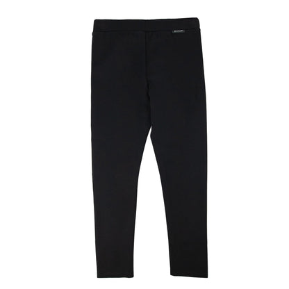 Moncler Junior Logo Stretch Track Pants Black 999