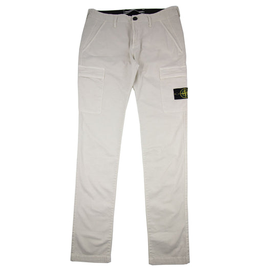 Stone Island Cargo Trousers Flap Pocket Beige