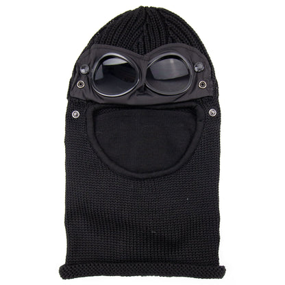 C.P. Company Merino Wool Goggle Balaclava Black 999