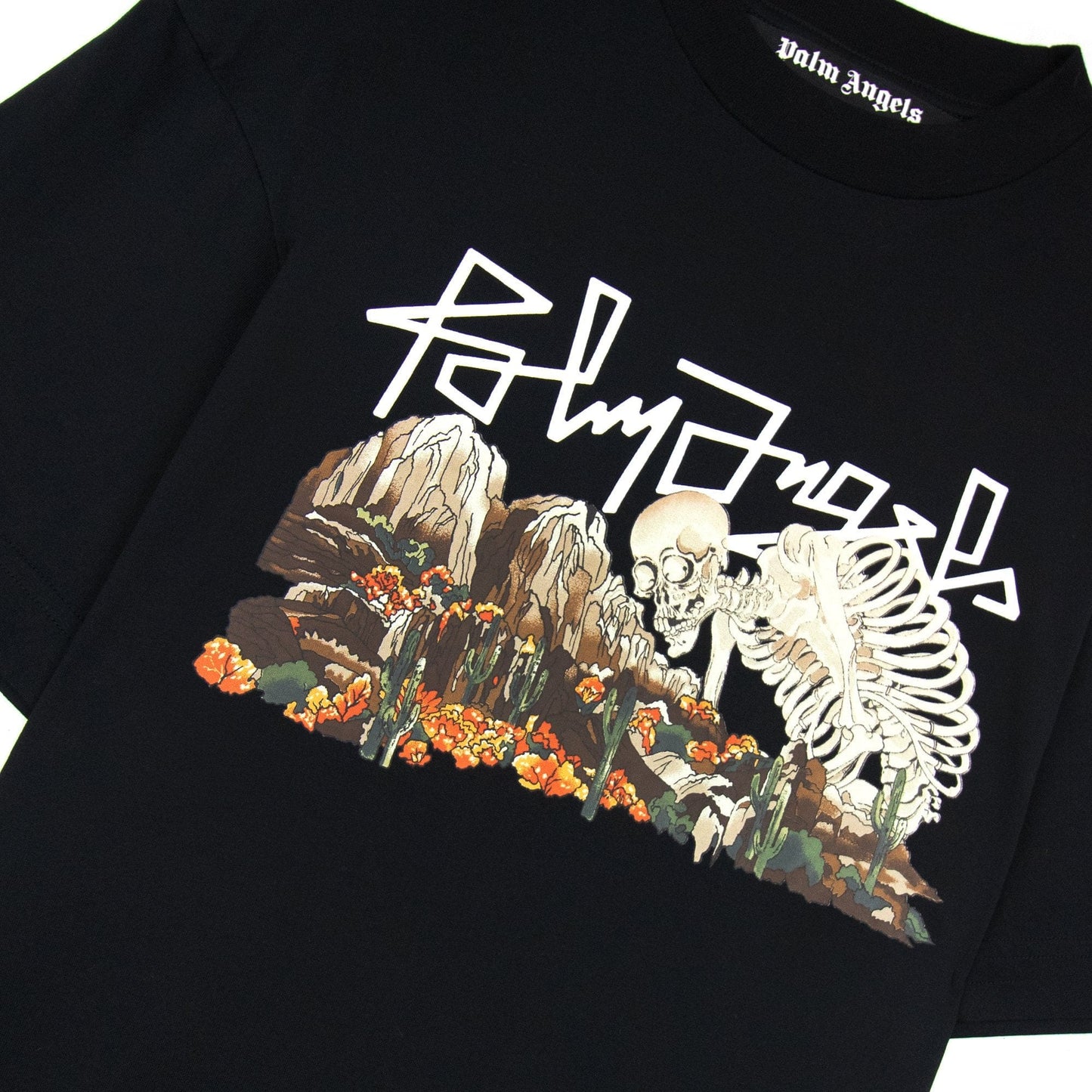 Palm Angels Desert Skull T-Shirt Black