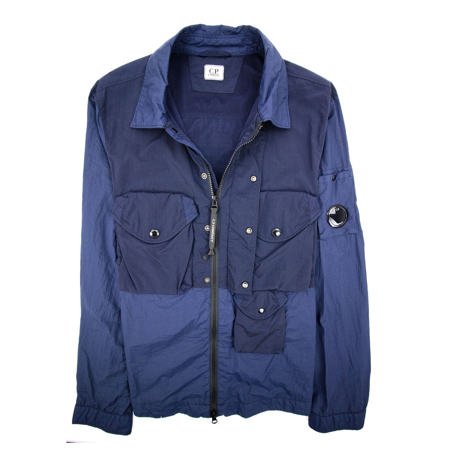 C.P. Company Multi Pockets Nylon Overshirt Navy 888