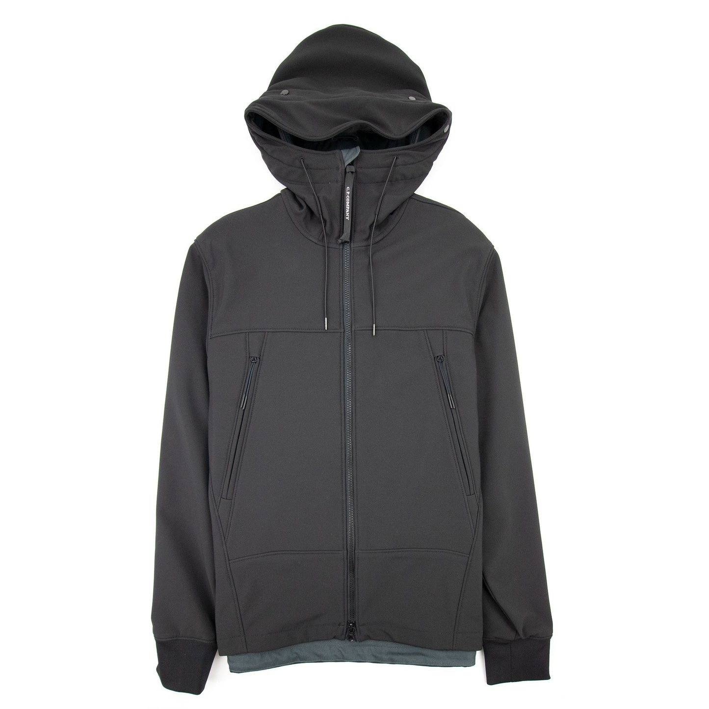 C.P. Company Soft Shell Goggle Jacket Black 999