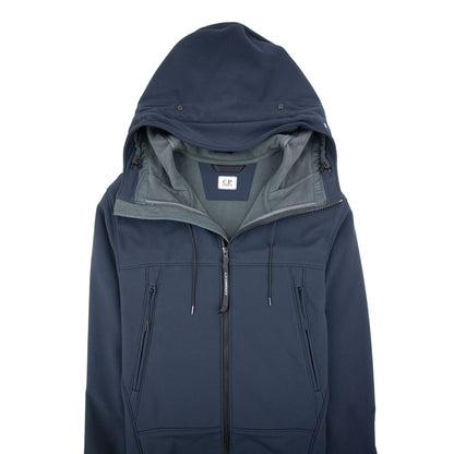 C.P. Company Soft Shell Goggle Jacket Navy 888