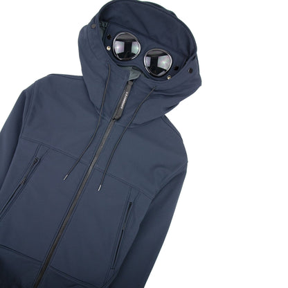 C.P. Company Soft Shell Goggle Jacket Navy 888