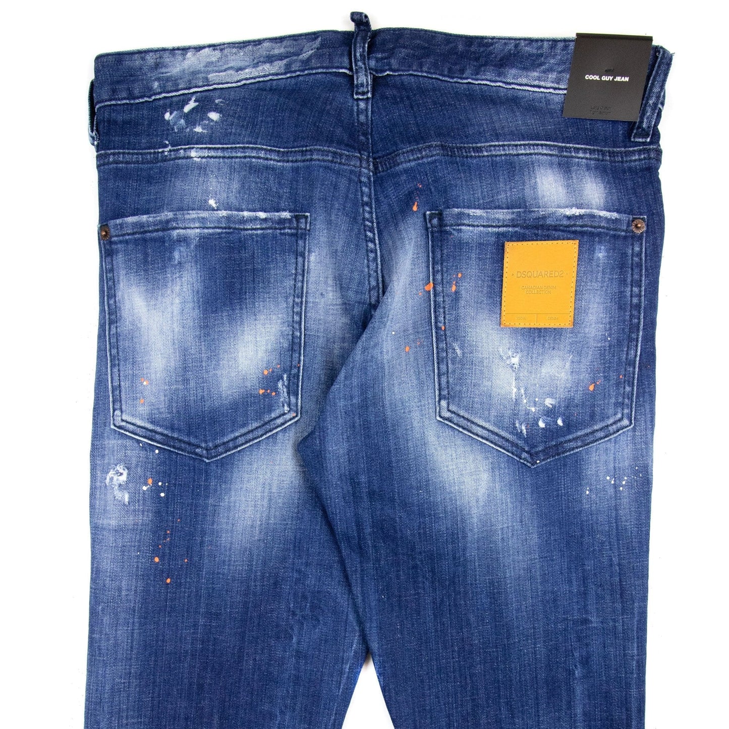 Dsquared2 Medium Orange Country Cool Guy Jeans Denim 470