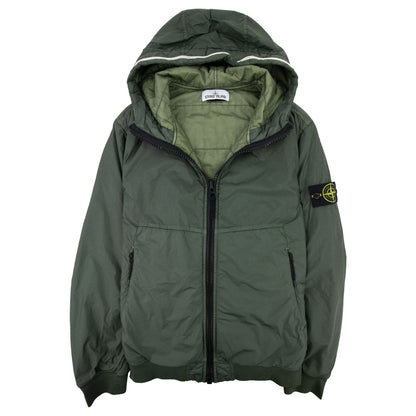 Stone Island Garment Dyed Crinkle Reps Jacket Khaki V0059