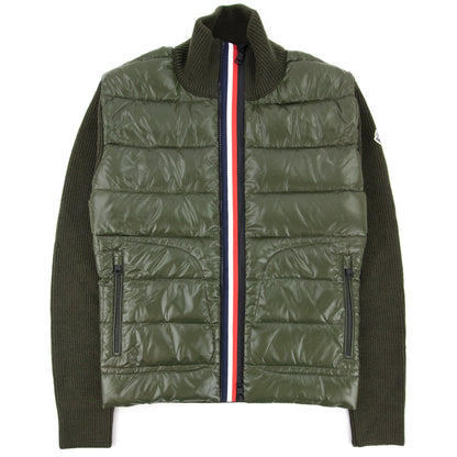 Moncler Maglione Tricot Card Cardigan Khaki 886