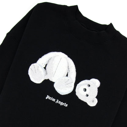 Palm Angels Ice Kill Bear Sweatshirt Black