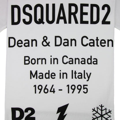Dsquared2 Dean & Dan Symbol T-shirt White