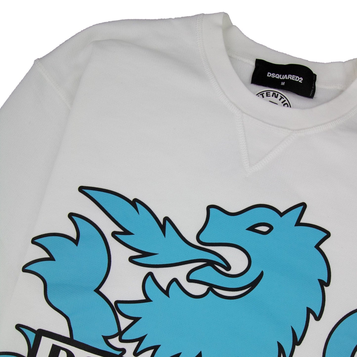 Dsquared2 God Save The Queens Sweatshirt White