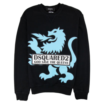 Dsquared2 God Save The Queens Sweatshirt Black