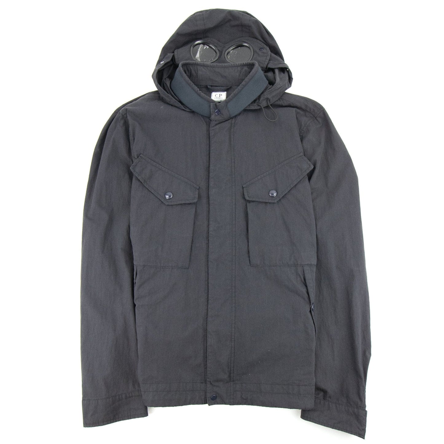 C.P. Company Twin Pocket Goggle Hood Jacket Navy 888