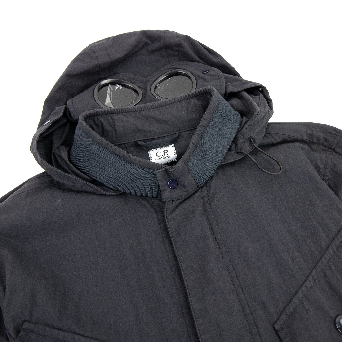C.P. Company Twin Pocket Goggle Hood Jacket Navy 888