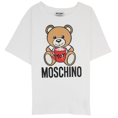 Moschino Kids Mug Teddy Bear Mix T-shirt Cloud 10063