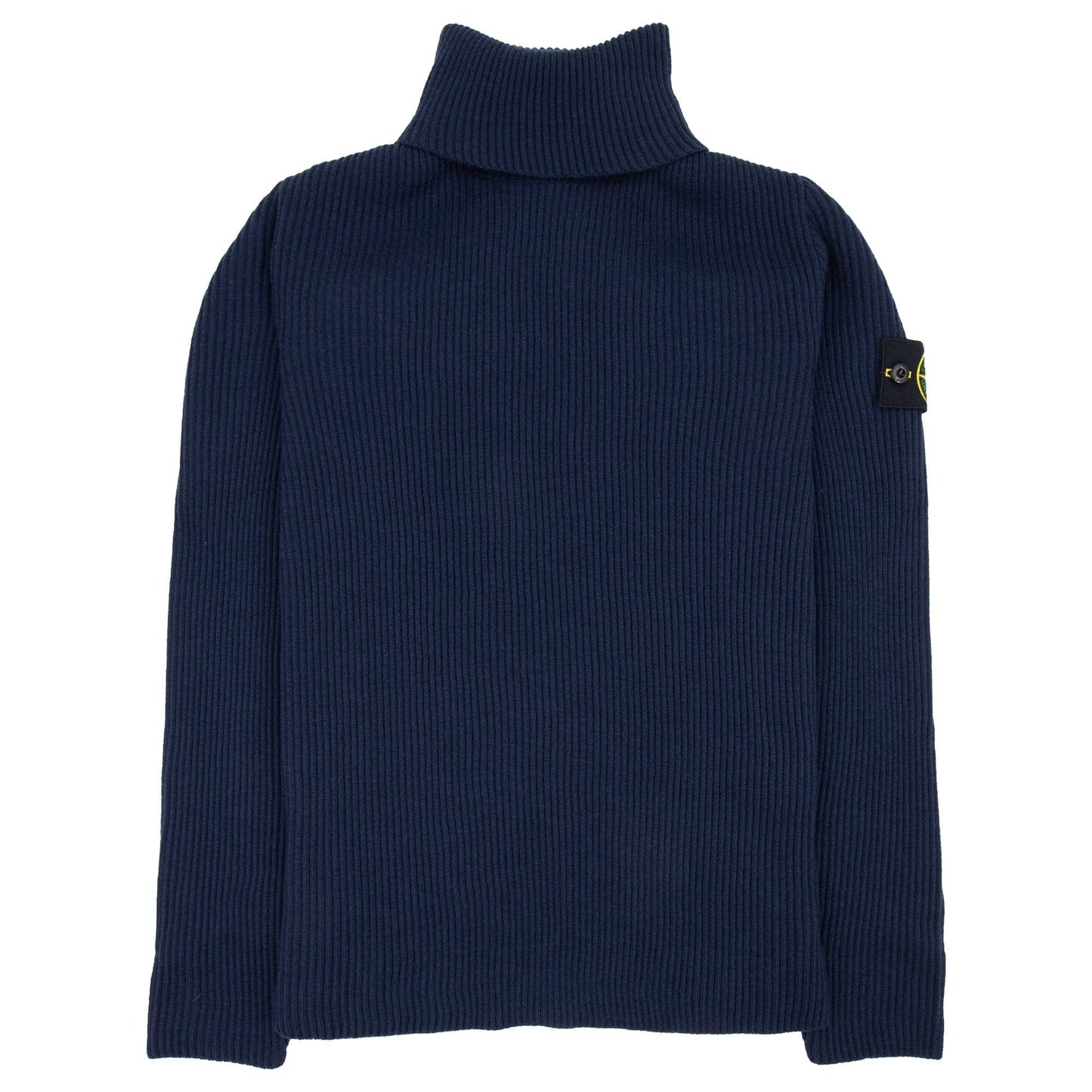 Stone Island 522C2 Full Rib Turtleneck Jumper Navy V0028
