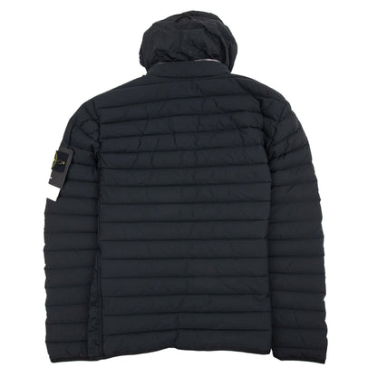 Stone Island Loom Woven Down Chambers Jacket Black V0029