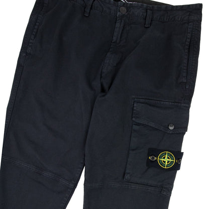 Stone Island Pocket Cargo Trousers Navy V0120