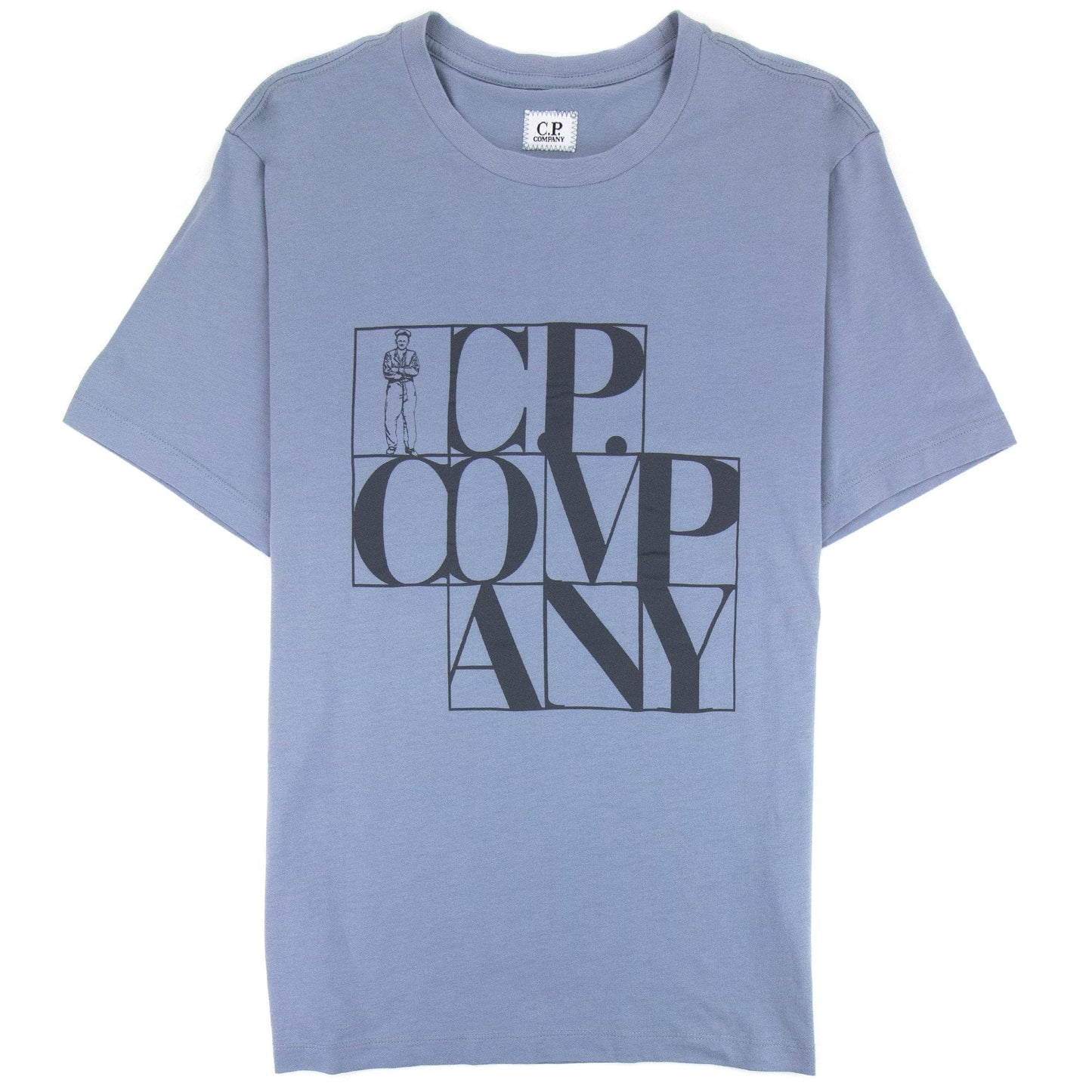 C.P. Company C.P Block Man T-Shirt Lilac