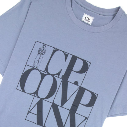 C.P. Company C.P Block Man T-Shirt Lilac