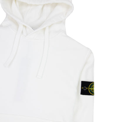 Stone Island 64120 Hoodied Sweatshirt White V0001