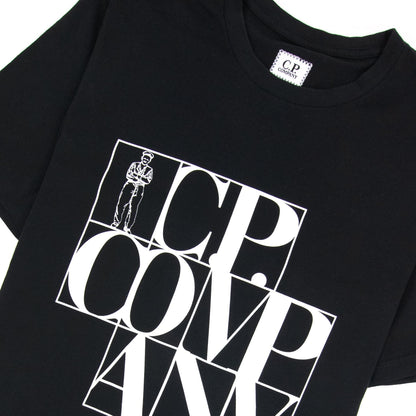 C.P. Company C.P Block Man T-Shirt Black 999