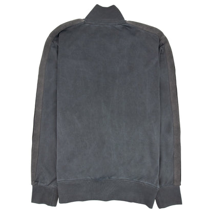 Palm Angels Garment Dyed Track Jacket Dark Grey