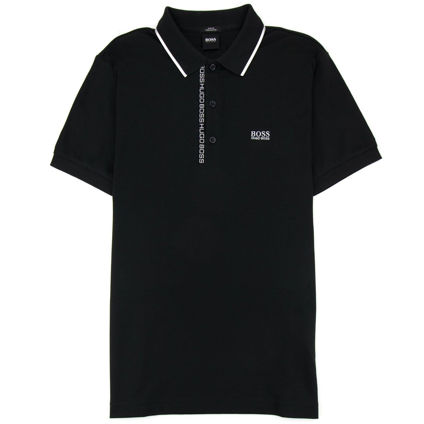 Hugo Boss Paule 4 Writing Polo Black/silver