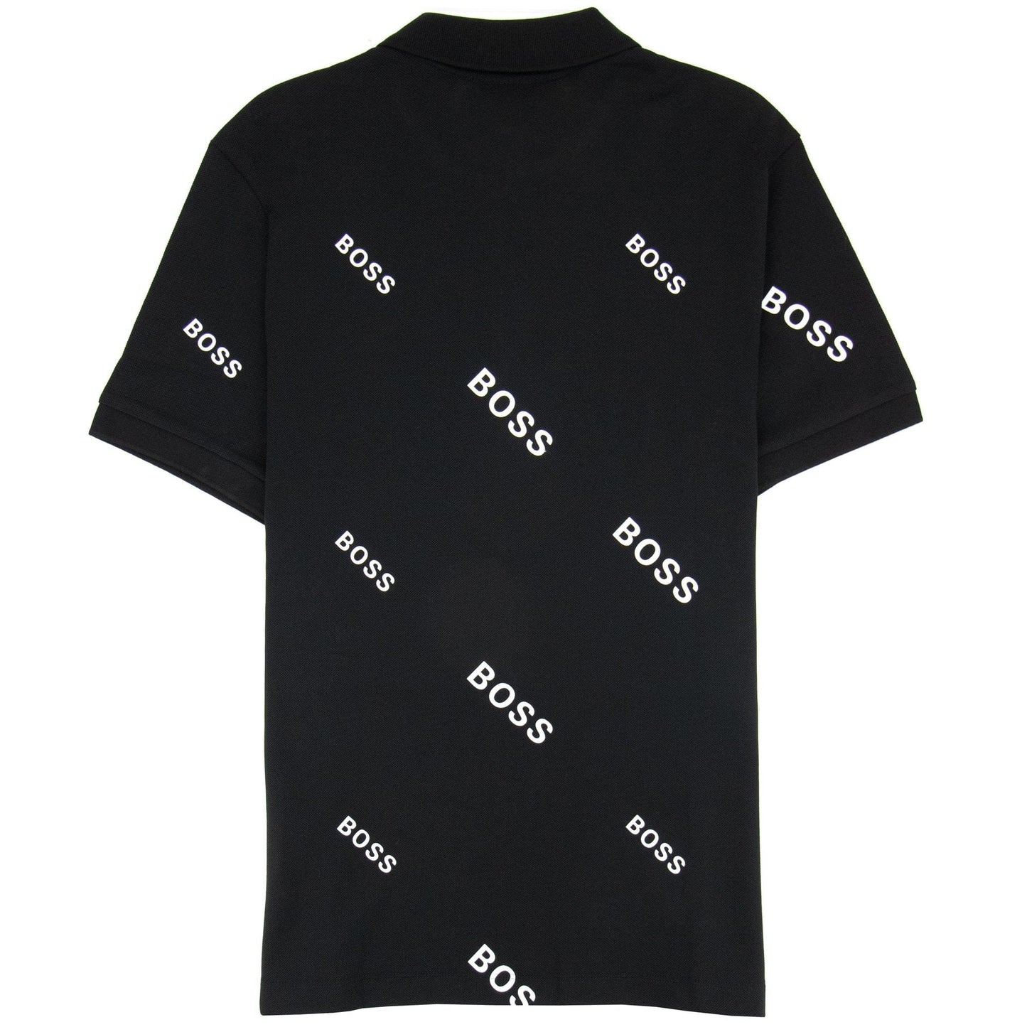 Hugo Boss Phillipson 76 Print Polo Black