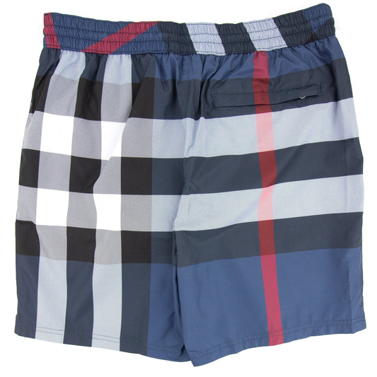 Burberry Guildes Check Shorts Blue