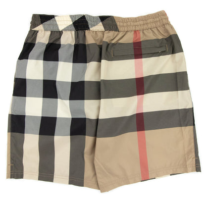 Burberry Guildes Check Shorts Archive Beige