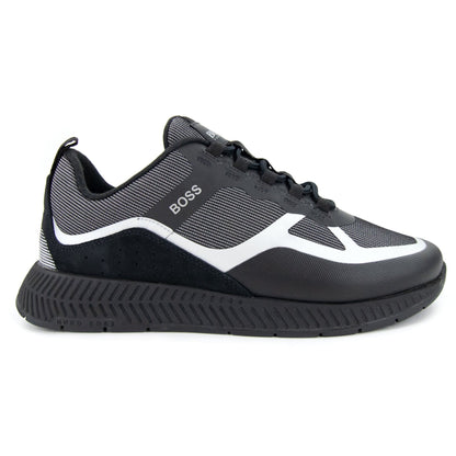 Hugo Boss Titanium Mesh Runner Black