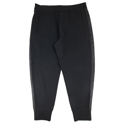 Emporio Armani Tape Logo Jogging Bottoms Black 999