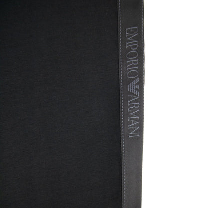 Emporio Armani Tape Logo Jogging Bottoms Black 999