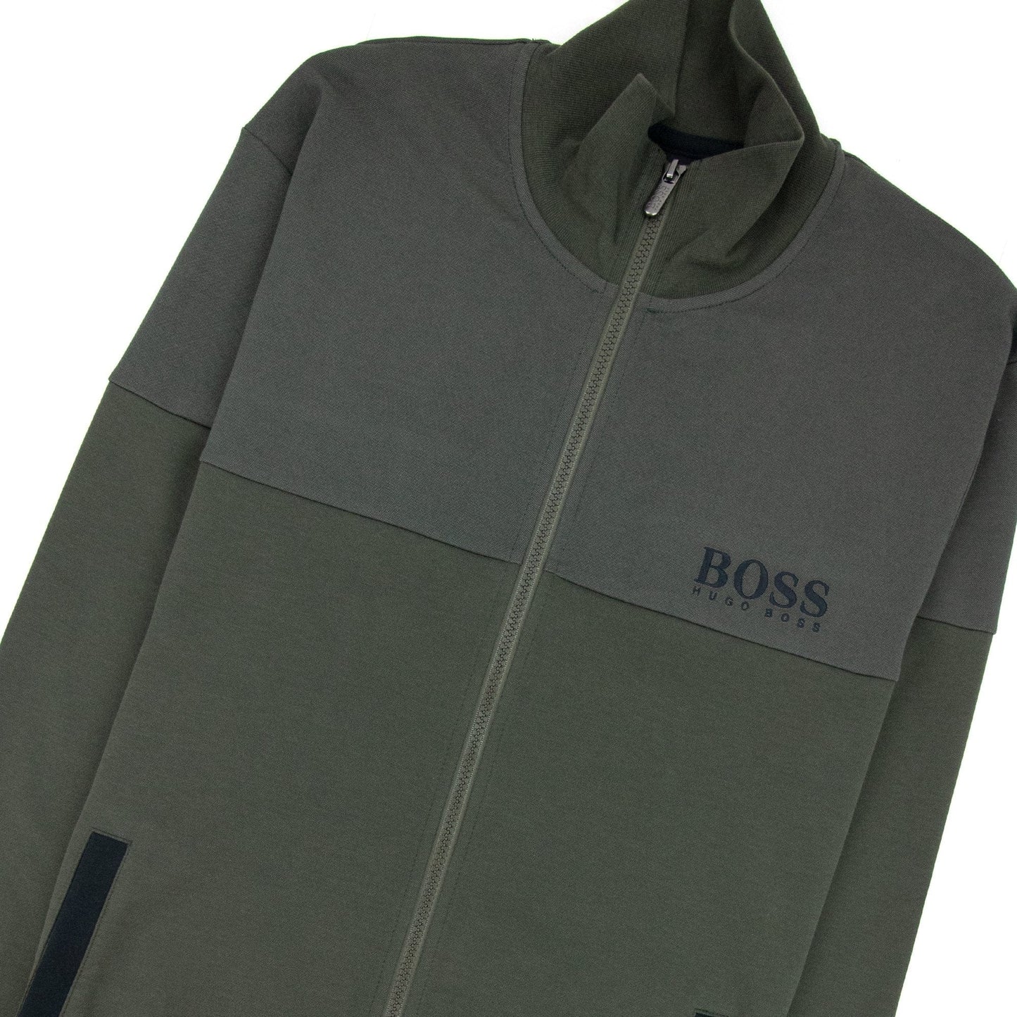Hugo Boss Tracksuit Jacket Dark Green